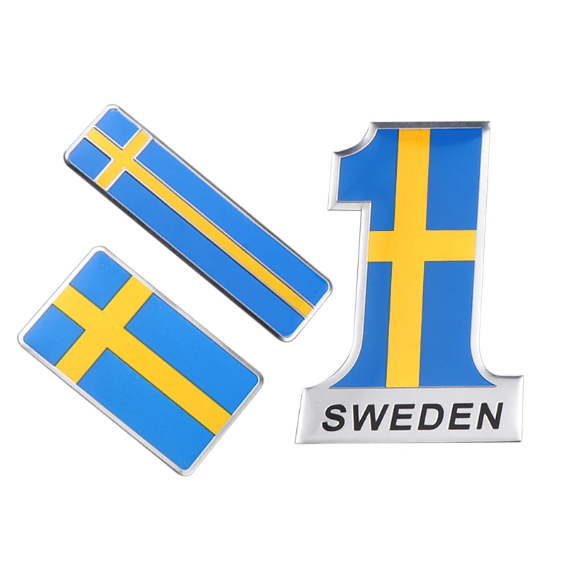 3D Car styling Aluminum Sweden Flag Emblem Decal Badge Sticker Motorcycle Decal For Volvo Kia BMW Ford Jeep Mazda Passat Nissan
3D Car styling Aluminum Sweden Flag Emblem Decal Badge Sticker Motorcycle Decal For Volvo Kia BMW Ford Jeep Mazda Passat Nissan