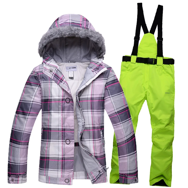Ski Suit Jacket and Pants Set Waterproof Warm -30 Degree Outdoor clothing Free Shipping Women's Winter jacket
Ski Suit Jacket and Pants Set Waterproof Warm -30 Degree Outdoor clothing Free Shipping Women's Winter jacket
