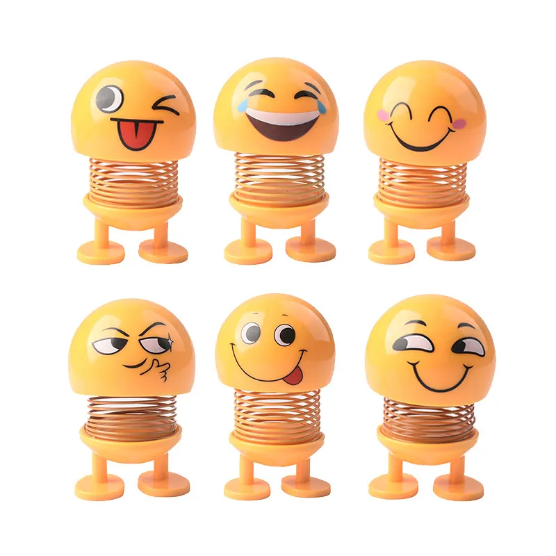 Shaking Head Toys Car Ornaments Bobblehead Nod Dolls Cute Cartoon Funny Emoji Wobble Head Robot Car Decoration Desk Decoration
Shaking Head Toys Car Ornaments Bobblehead Nod Dolls Cute Cartoon Funny Emoji Wobble Head Robot Car Decoration Desk Decoration