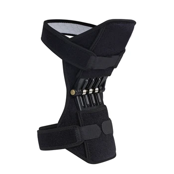 

1 Pair Patella Booster Spring Knee Brace Support for Mountaineering Squat Sports Promotion Knee Pads Sports Safety Fitness