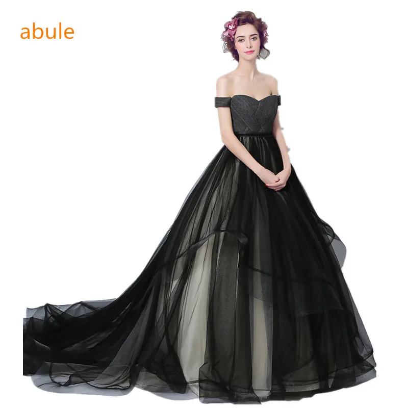 ABULE 2018 black wedding dress ball gown sweetheart lace-up Princess beautiful court train Sexy simple Vestido De Noiva
ABULE 2018 black wedding dress ball gown sweetheart lace-up Princess beautiful court train Sexy simple Vestido De Noiva