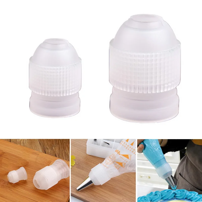 Urijk 10pcsCake Flower Pastry Tool Plastic Converter Coupler Transparent Icing Piping Nozzle Bag Set Cake Decorating Tools
Urijk 10pcsCake Flower Pastry Tool Plastic Converter Coupler Transparent Icing Piping Nozzle Bag Set Cake Decorating Tools