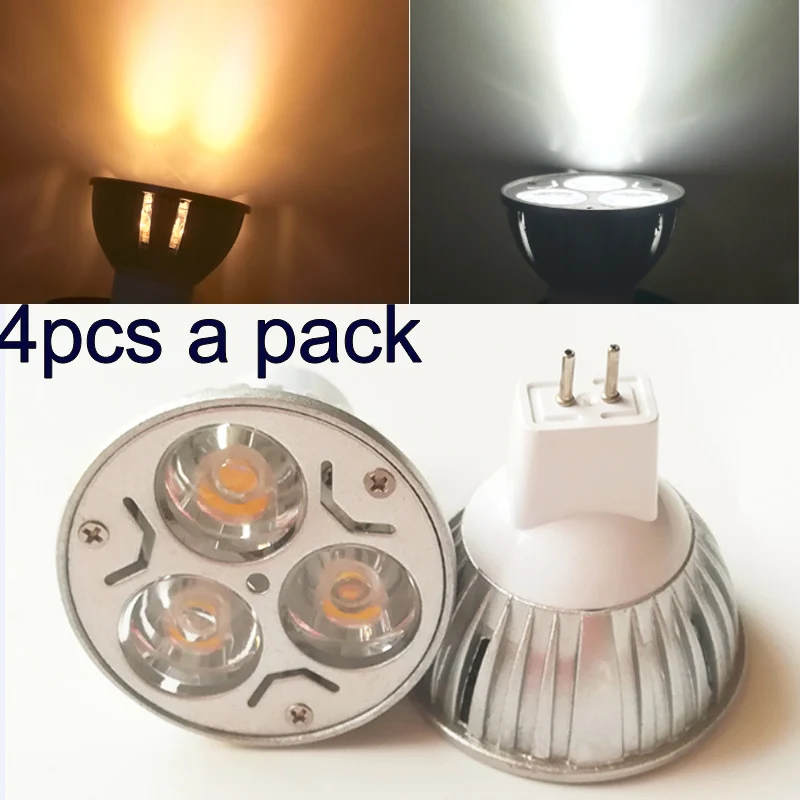 4pcs MR16 12V 3W LED spotlight lamp bulb GU10 220V /110V 3W Christams tree decorating light bulb replace 35W home incandescent
4pcs MR16 12V 3W LED spotlight lamp bulb GU10 220V /110V 3W Christams tree decorating light bulb replace 35W home incandescent
