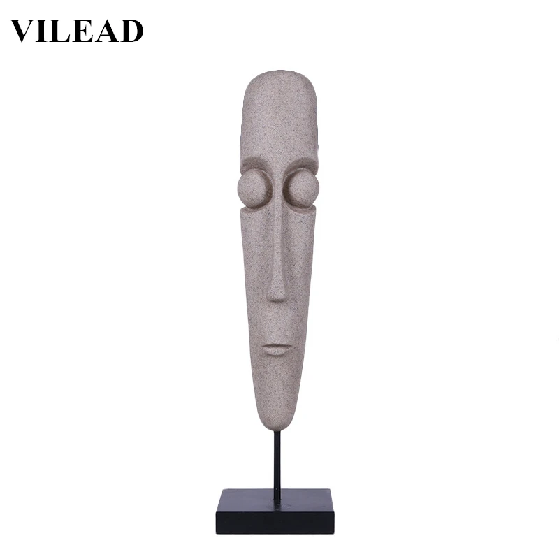 VILEAD 19.7Inch Sandstone Abstract Long Face Figurines Miniatures Artistic Face Statuettes Christmas Decorations for Home Office
VILEAD 19.7Inch Sandstone Abstract Long Face Figurines Miniatures Artistic Face Statuettes Christmas Decorations for Home Office