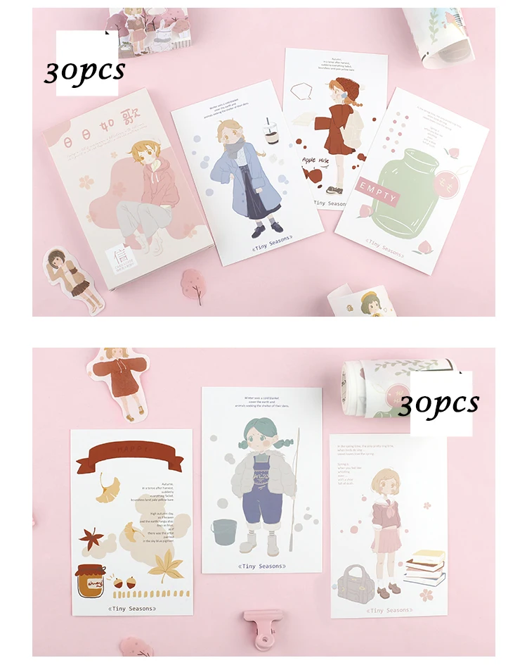 30pcs Every Day Is A Song Style Card As Party Invitation DIY Decoration Gift Card Message Card Postcard
30pcs Every Day Is A Song Style Card As Party Invitation DIY Decoration Gift Card Message Card Postcard