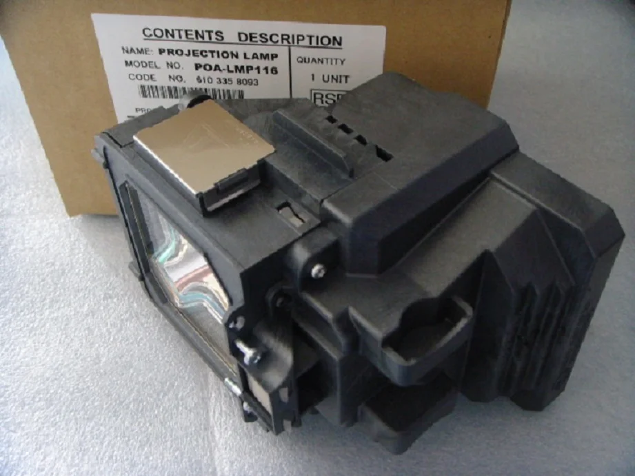 Brand New Replacement Lamp with Housing LMP116 / 610-335-8093 For LC-SXG400/LC-SXG400L/LC-XG400L
Brand New Replacement Lamp with Housing LMP116 / 610-335-8093 For LC-SXG400/LC-SXG400L/LC-XG400L