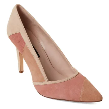 Brand Design Women Fashion Suede Leather Pumps Patchwork Color Stiletto High Heels Pointed Toe Slip On Dress Shoes Woman 2019
Brand Design Women Fashion Suede Leather Pumps Patchwork Color Stiletto High Heels Pointed Toe Slip On Dress Shoes Woman 2019