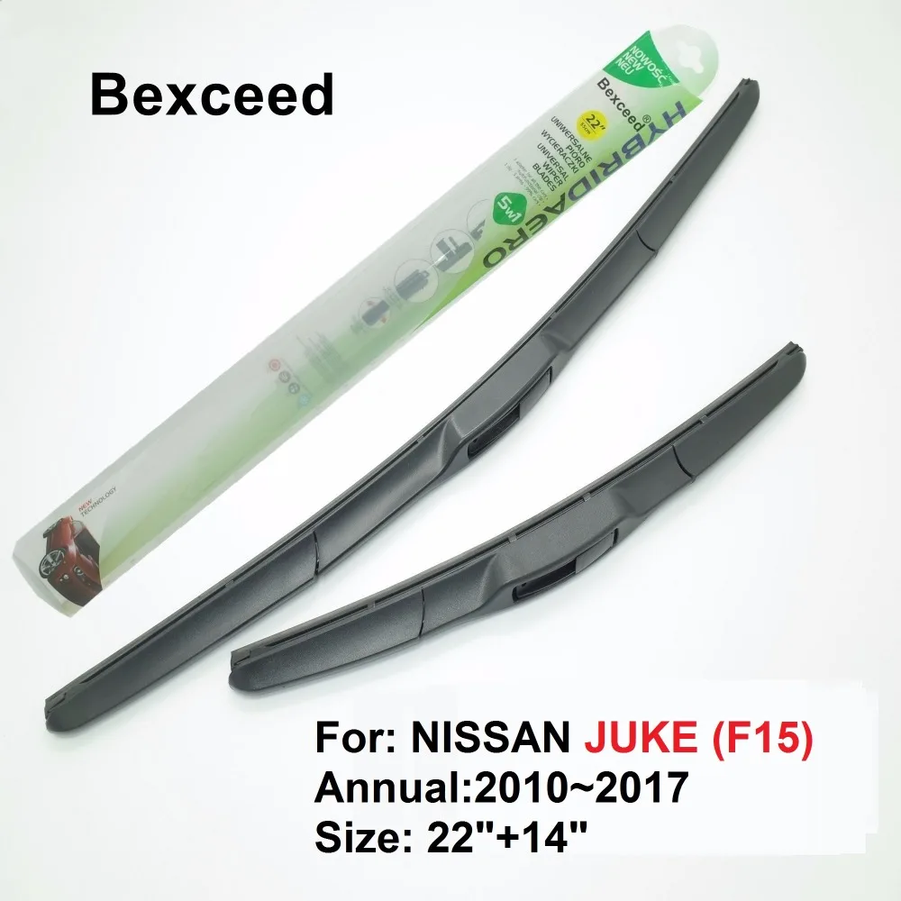 New 22"+14" High Quality Bexceed of car windhsield Hybrid wiper blade for NISSAN JUKE (F15)
New 22"+14" High Quality Bexceed of car windhsield Hybrid wiper blade for NISSAN JUKE (F15)
