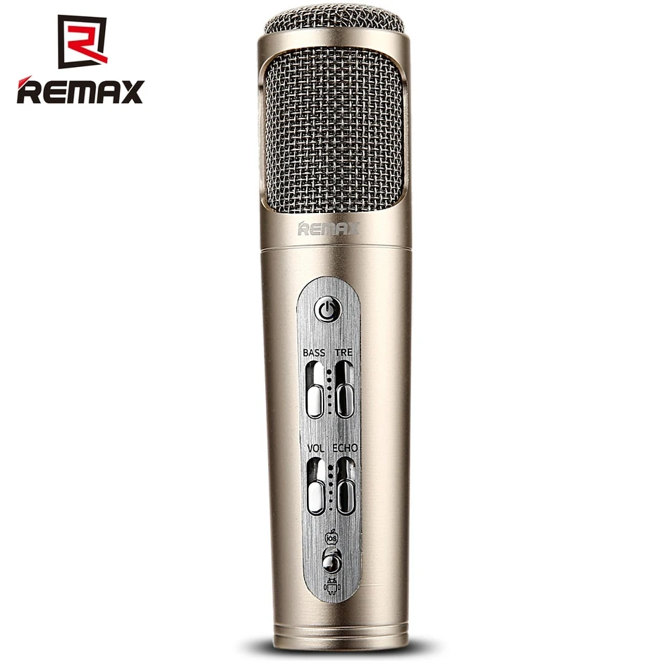 Original REMAX DC 5V Microphone Noise-canceling Singing Tool Suitable for KTV Meeting Support IoS Android Smartphone and PC K02
Original REMAX DC 5V Microphone Noise-canceling Singing Tool Suitable for KTV Meeting Support IoS Android Smartphone and PC K02
