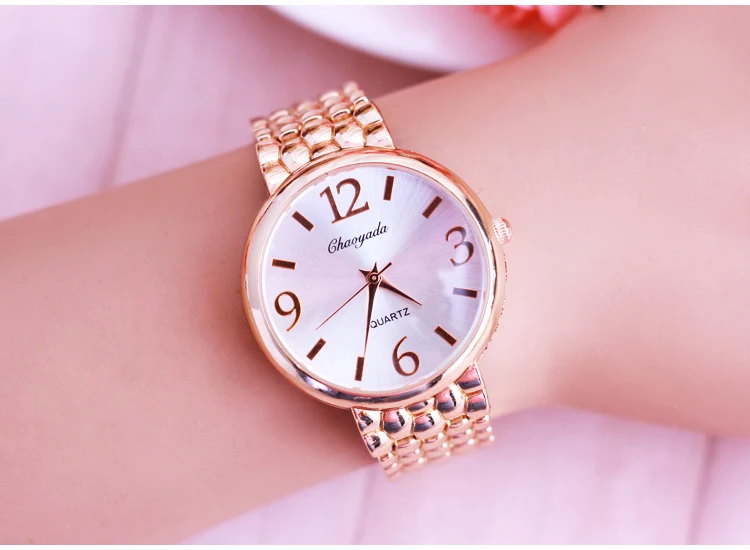 Women's Quartz Watch Office Young Girl Rose Gold Luxury Stainless Steel Quartz Watch Dress Bracelet Waterproof Watch
Women's Quartz Watch Office Young Girl Rose Gold Luxury Stainless Steel Quartz Watch Dress Bracelet Waterproof Watch