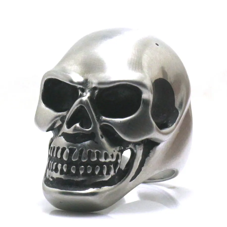 Size 6 to Size 16 Men Boy 316L Stainless Steel Dull Polish Cool Biker Skull Ring Free Shipping
Size 6 to Size 16 Men Boy 316L Stainless Steel Dull Polish Cool Biker Skull Ring Free Shipping