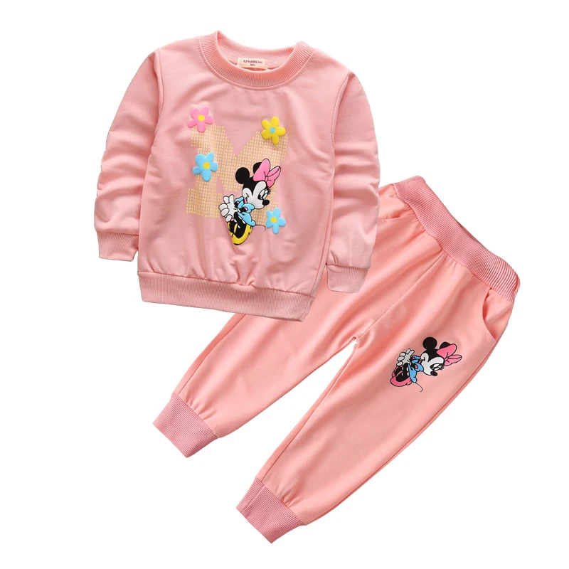 Spring Autumn baby girl clothes Minnie Long Sleeve T-shirt And Pants 2pcs Cotton Suits Children girl Clothing Sets
Spring Autumn baby girl clothes Minnie Long Sleeve T-shirt And Pants 2pcs Cotton Suits Children girl Clothing Sets