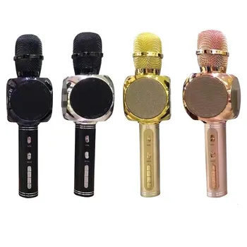 YS-63 Wireless Bluetooth Microphone Handheld USB Speaker Home KTV Karaoke Microphone For Smart Phone
YS-63 Wireless Bluetooth Microphone Handheld USB Speaker Home KTV Karaoke Microphone For Smart Phone