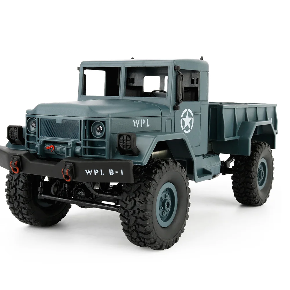 New Arrival B - 1 1:16 Mini Off-Road RC Military Truck RC Rock Crawl RTR 4WD Metal Suspension Beam Bright LED Light RC Car Toy
New Arrival B - 1 1:16 Mini Off-Road RC Military Truck RC Rock Crawl RTR 4WD Metal Suspension Beam Bright LED Light RC Car Toy