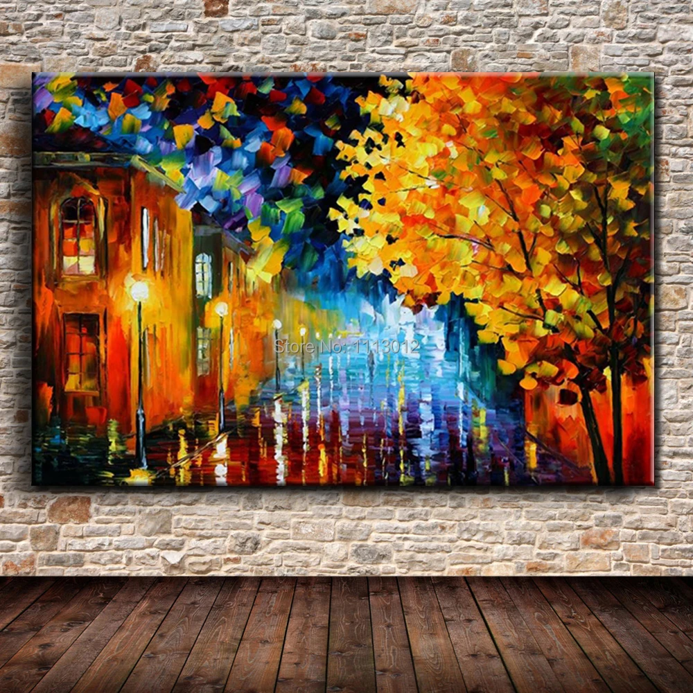 Frameless Abstract Modern Knife Tree Park Night Scene Landscape Oil Painting On Canvas Home Wall Art Pictures Set For Room Decor
Frameless Abstract Modern Knife Tree Park Night Scene Landscape Oil Painting On Canvas Home Wall Art Pictures Set For Room Decor
