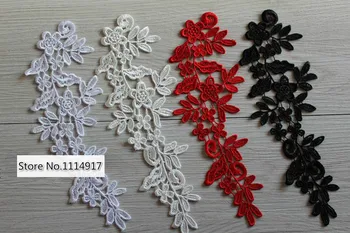 Black/White/Red/Blue Water-soluble Wedding Dress Applique Lace Patch DIY Material 10pcs/lot
Black/White/Red/Blue Water-soluble Wedding Dress Applique Lace Patch DIY Material 10pcs/lot