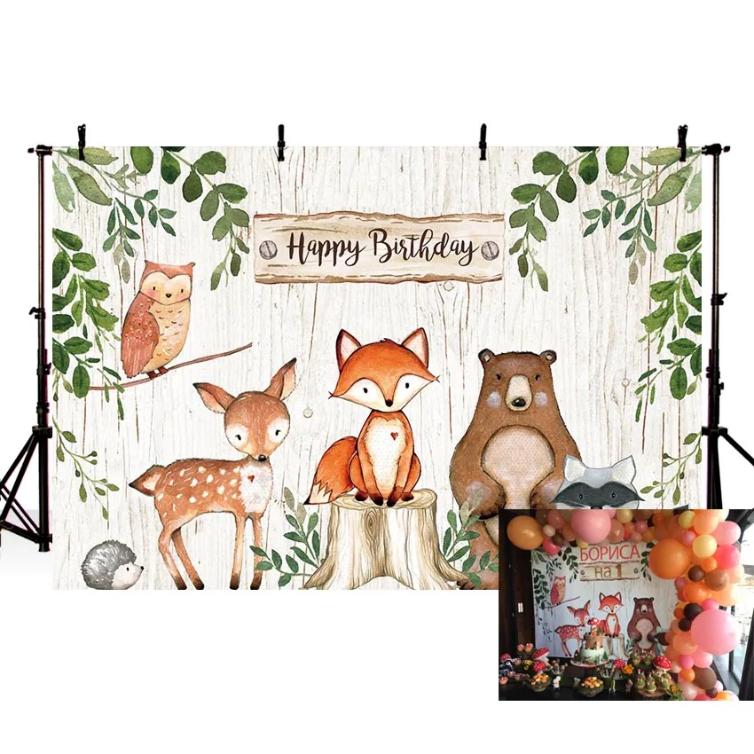 MEHOFOTO7x5ft Vinyl Woodland Baby Shower Backdrops Flower Animal Birthday Party Backdrop Photography Prop Photo Backgroun AN-654
MEHOFOTO7x5ft Vinyl Woodland Baby Shower Backdrops Flower Animal Birthday Party Backdrop Photography Prop Photo Backgroun AN-654
