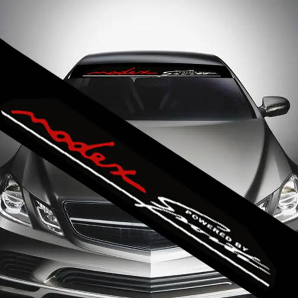 130cm x 21cm accesorios automovil Auto Car Window Decal Sticker Front Windshield Sunshade Reflective Decoration Car Decoration
130cm x 21cm accesorios automovil Auto Car Window Decal Sticker Front Windshield Sunshade Reflective Decoration Car Decoration