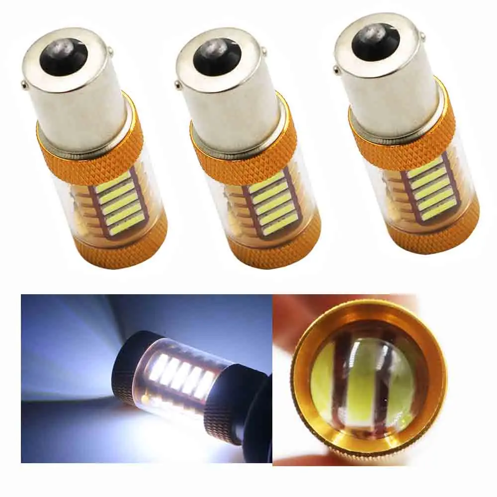 YSY 100X 1156 BA15S P21W S25 1459 27 LED 7020 SMD Rear Turn Signal Lamp Backup Lights White Fog Tail Reverse Brake Lamp
YSY 100X 1156 BA15S P21W S25 1459 27 LED 7020 SMD Rear Turn Signal Lamp Backup Lights White Fog Tail Reverse Brake Lamp