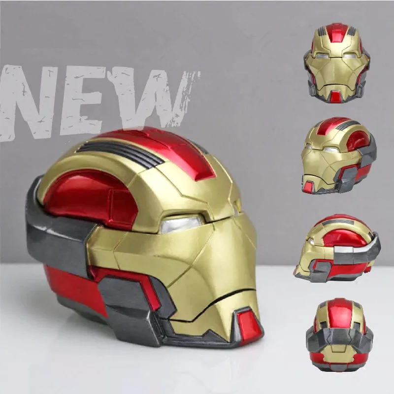 New Anime Marvel's The Avengers Iron Man Cosplay Prop Tony Stark Helmet Masks Storage Box Resin Ashtray Fashion Decoration Gift
New Anime Marvel's The Avengers Iron Man Cosplay Prop Tony Stark Helmet Masks Storage Box Resin Ashtray Fashion Decoration Gift
