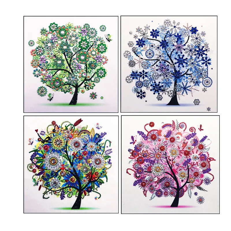 Diamond Painting 5D cristal Embroidery Four Seasons Special Shape Flower Tree Accessories Mosaic Wall Decor Gift New Discount
Diamond Painting 5D cristal Embroidery Four Seasons Special Shape Flower Tree Accessories Mosaic Wall Decor Gift New Discount