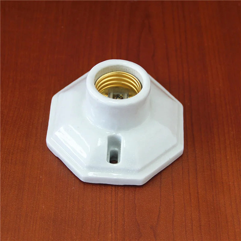 E27 ceramic lamp holder/ glazed Porcelain lamp base DIY best choice (2pcs/lot) for table lamps white color
E27 ceramic lamp holder/ glazed Porcelain lamp base DIY best choice (2pcs/lot) for table lamps white color