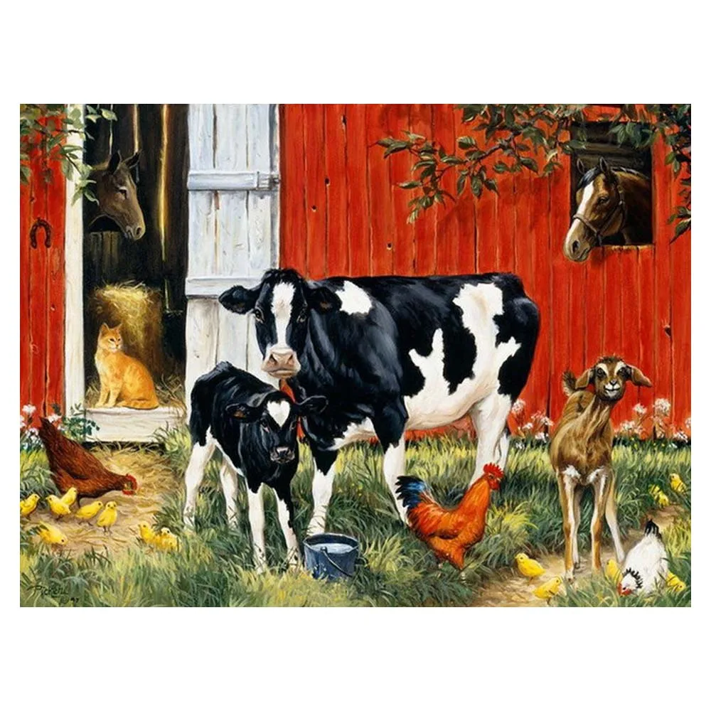 5d Diamond Painting Cow Diamond Embroidery Animal Cartoon Cow cock farm garden manor Full Square drill Mosaic sale by numbers
5d Diamond Painting Cow Diamond Embroidery Animal Cartoon Cow cock farm garden manor Full Square drill Mosaic sale by numbers