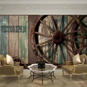Home Bar Decor Wall Papers Vintage Wooden Wheel Photo Wall Paper Mural 3D Living Room Bedroom Self Adhesive Vinyl/Silk Wallpaper
Home Bar Decor Wall Papers Vintage Wooden Wheel Photo Wall Paper Mural 3D Living Room Bedroom Self Adhesive Vinyl/Silk Wallpaper