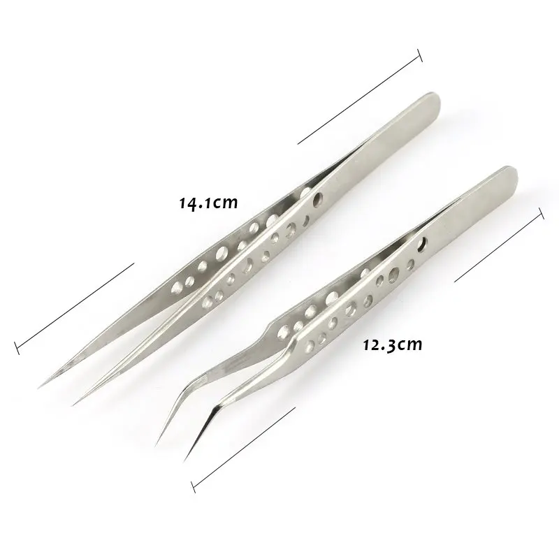 QIAO Tweezers Bend+Straight Stainless Steel Industrial Cross Stainless Steel Excellent Quality Tweezers Rhinestone Tool
QIAO Tweezers Bend+Straight Stainless Steel Industrial Cross Stainless Steel Excellent Quality Tweezers Rhinestone Tool
