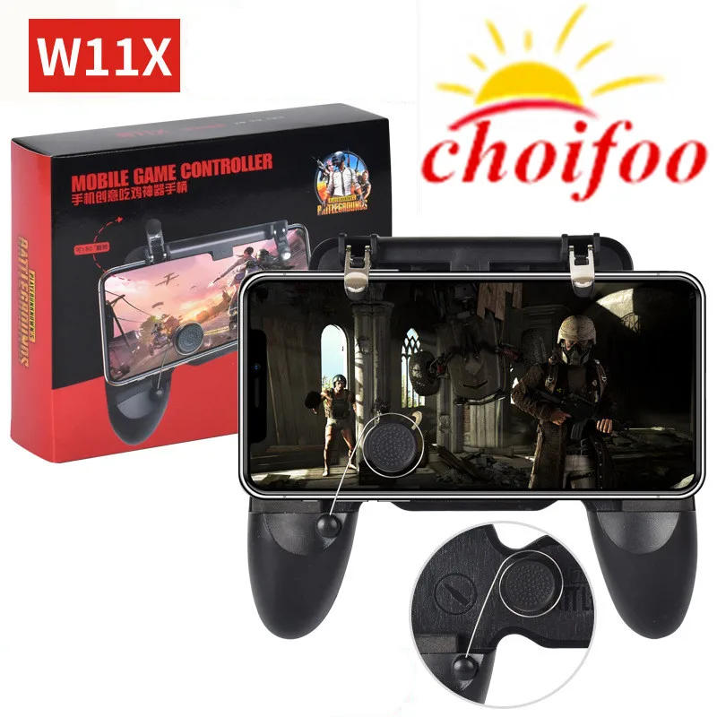 W11X mobile Control Gamepad Gaming Controller Fire Game Controller Joystick Metal Trigger For Android IOS
W11X mobile Control Gamepad Gaming Controller Fire Game Controller Joystick Metal Trigger For Android IOS