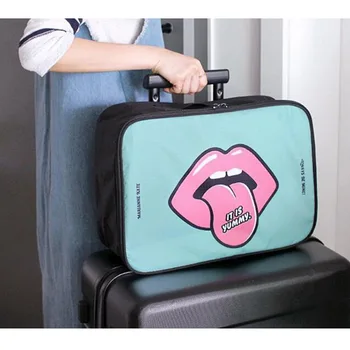 Nylon Cartoon 2 Color Big Mouth Portable Make up Bags For Cosmetic Clothes Women Luggage Travel Bag
Nylon Cartoon 2 Color Big Mouth Portable Make up Bags For Cosmetic Clothes Women Luggage Travel Bag