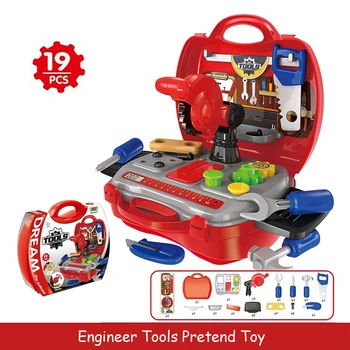 Simulation Electronic Maintenance Tools Repair Tool Toy Pretend Play Set Portable Toolbox Children Educational DIY Kids Gift
Simulation Electronic Maintenance Tools Repair Tool Toy Pretend Play Set Portable Toolbox Children Educational DIY Kids Gift