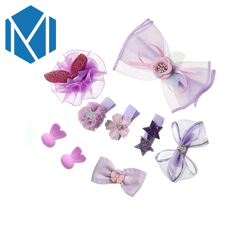 M MISM 1 набор головных уборов 3D аксессуары для волос принцессы заколки с цветком