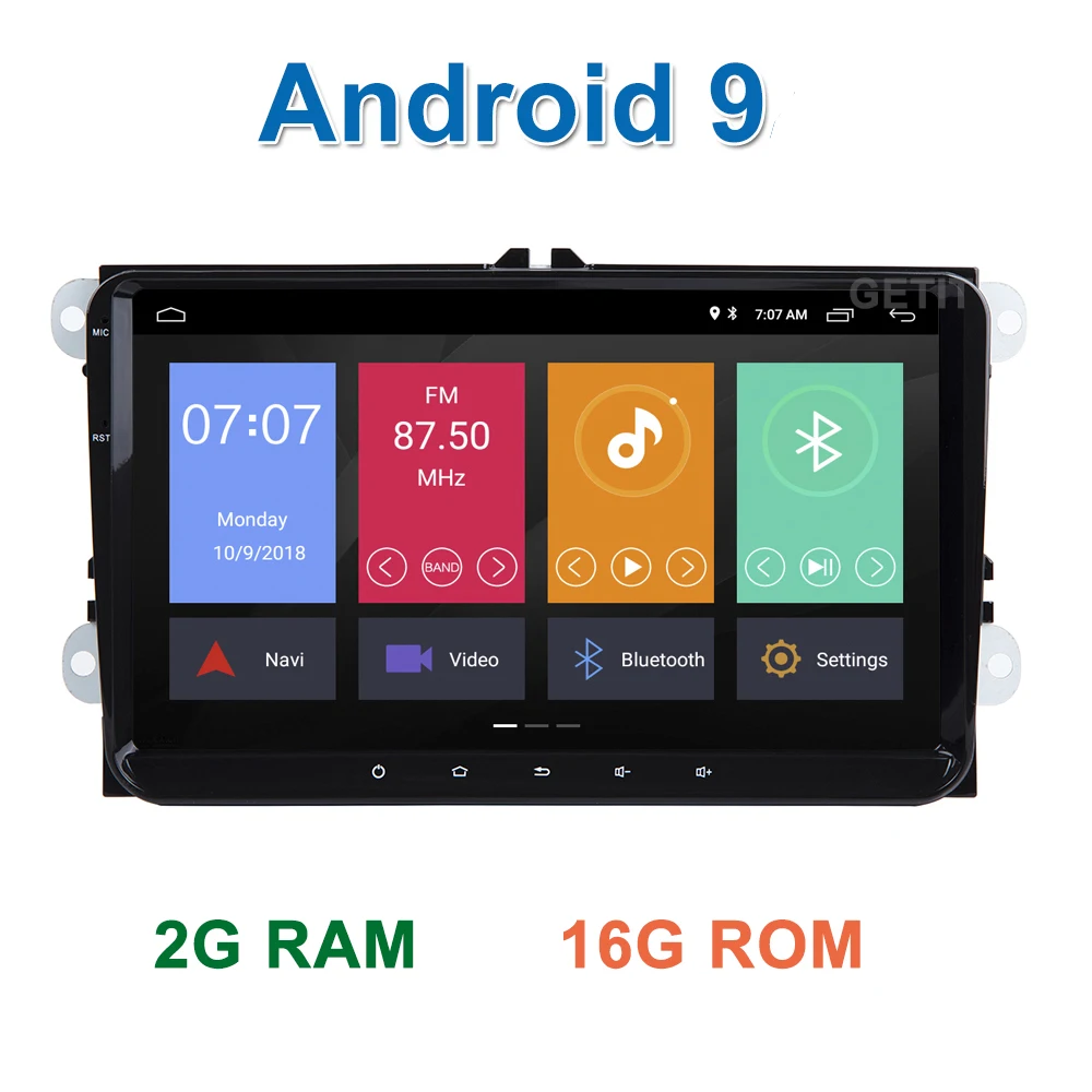9 inch Android 9 Car Stereo Radio GPS Navigation for VW Volkswagen SKODA PASSAT CC Jetta Golf 5 6 Tiguan polo Leon Touran Caddy
9 inch Android 9 Car Stereo Radio GPS Navigation for VW Volkswagen SKODA PASSAT CC Jetta Golf 5 6 Tiguan polo Leon Touran Caddy