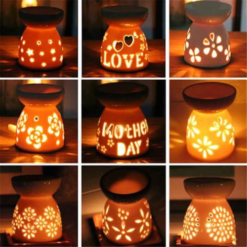 Handmade White Porcelain Aromatherapy Oil lamp Ceramic Household Candle Holder Romantic Furnace Aroma Burner
Handmade White Porcelain Aromatherapy Oil lamp Ceramic Household Candle Holder Romantic Furnace Aroma Burner