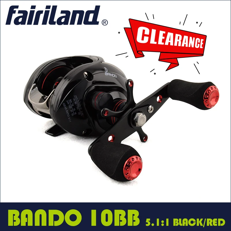 Fairiland Baitcasting Fishing 10BB Baitcasting Reel 5.1:1 CNC Aluminum Spool Carretilha Pesca Carp Fishing Gear 2018 NEW ARRIVAL
Fairiland Baitcasting Fishing 10BB Baitcasting Reel 5.1:1 CNC Aluminum Spool Carretilha Pesca Carp Fishing Gear 2018 NEW ARRIVAL