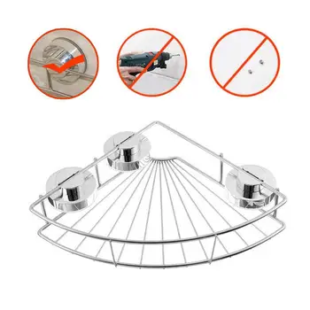 Suction Cup Rack Bathroom Shelf Organizer Storage Kitchen Rack With Traceless Transparent Adhesive No Drilling Stainless Steel
Suction Cup Rack Bathroom Shelf Organizer Storage Kitchen Rack With Traceless Transparent Adhesive No Drilling Stainless Steel