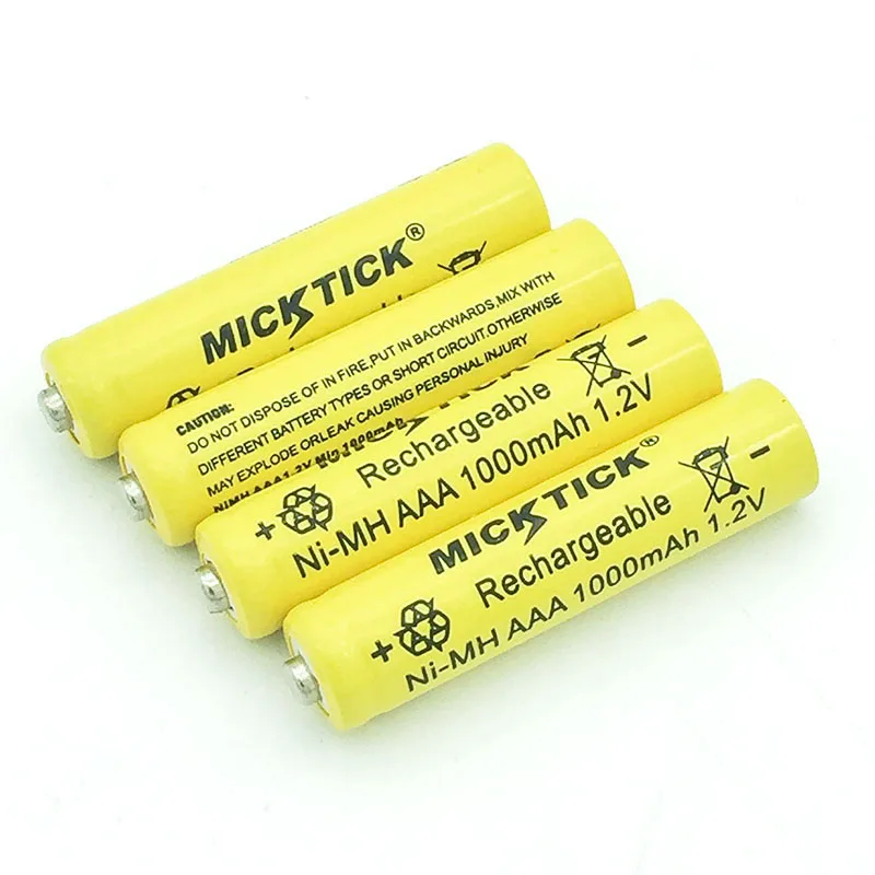 5 шт. 5X 1 2 в AAA aaa 3A 7 # Ni-MH аккумулятор MICKTICK 1000 мАч аккумуляторные батареи цифровые