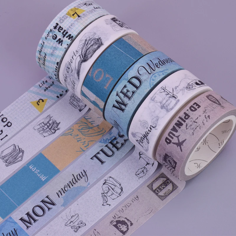 1.5cm*7m Shiguang vintage newspaper washi tape DIY decoration scrapbooking planner masking tape adhesive tape label sticker
1.5cm*7m Shiguang vintage newspaper washi tape DIY decoration scrapbooking planner masking tape adhesive tape label sticker
