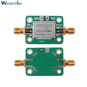 SPF5189 0.6dB Amplifier Signal Receiver LNA 50-4000 MHz RF Low Noise Amplifier Board Module For FM HF VHF / UHF Ham Radio Hot
SPF5189 0.6dB Amplifier Signal Receiver LNA 50-4000 MHz RF Low Noise Amplifier Board Module For FM HF VHF / UHF Ham Radio Hot
