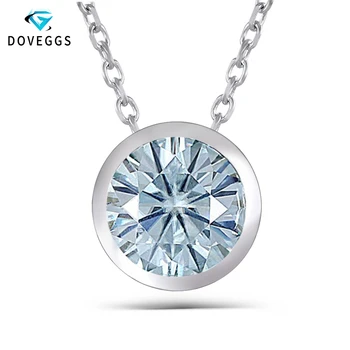 DovEggs 3CT 9mm Moissanite Sterling Solid 925 Silver Pendant Necklace Bezel Setting Moissanite for Women
DovEggs 3CT 9mm Moissanite Sterling Solid 925 Silver Pendant Necklace Bezel Setting Moissanite for Women