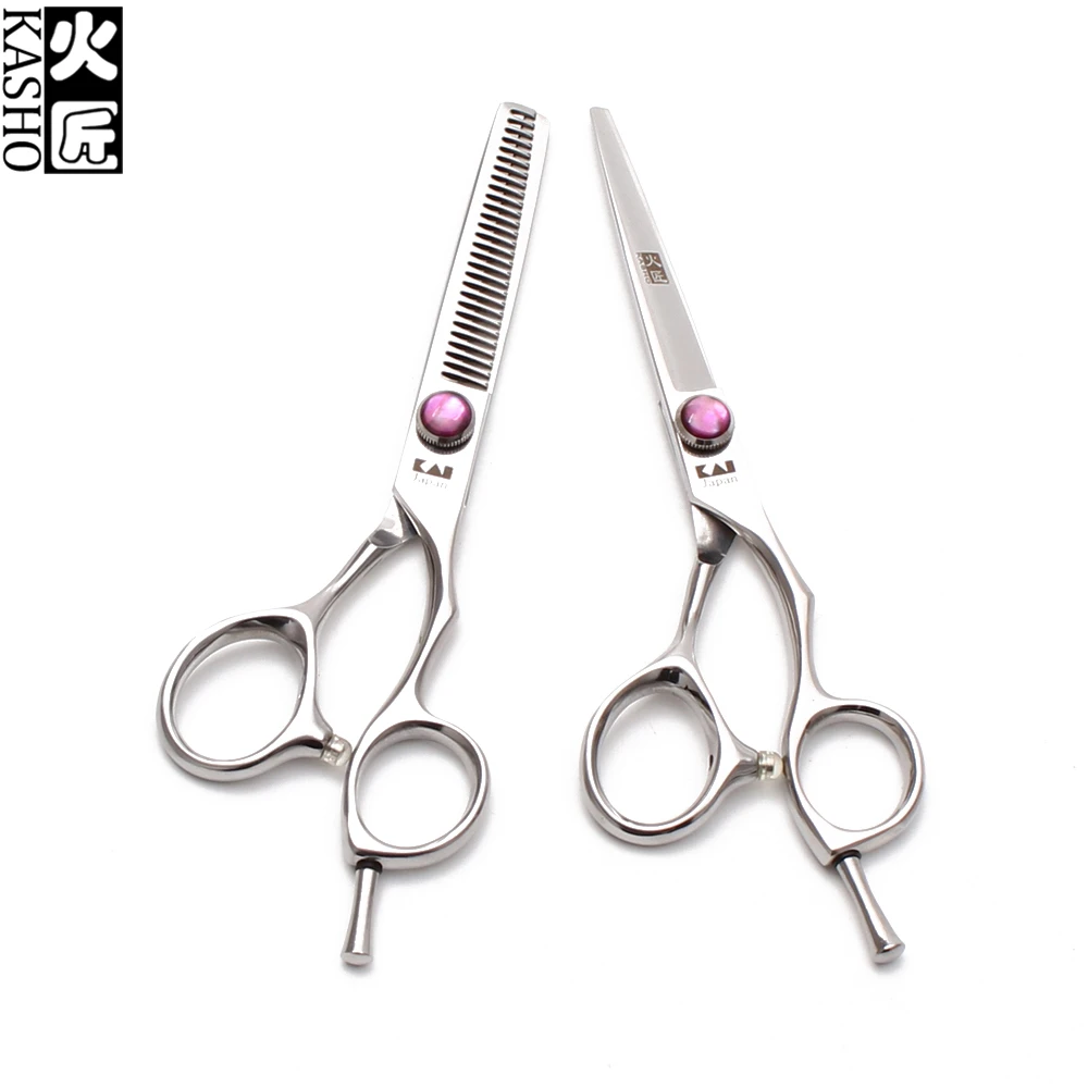 5.5" Japan 440C Kasho Haircut Set Regular Scissors Thinninng Shears Salon Hair Scissors Professional Hairdressing Scissors H9014
5.5" Japan 440C Kasho Haircut Set Regular Scissors Thinninng Shears Salon Hair Scissors Professional Hairdressing Scissors H9014