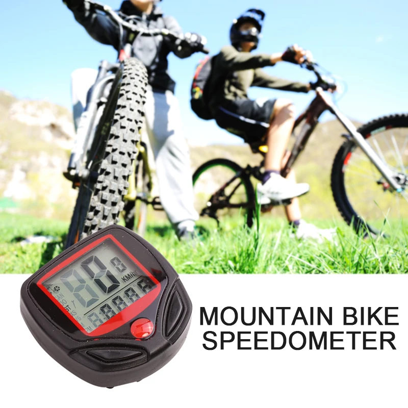 1pc speedometer bicycle computer with LCD digital display waterproof bicycle odometer speedometer riding stopwatch riding equipm
1pc speedometer bicycle computer with LCD digital display waterproof bicycle odometer speedometer riding stopwatch riding equipm
