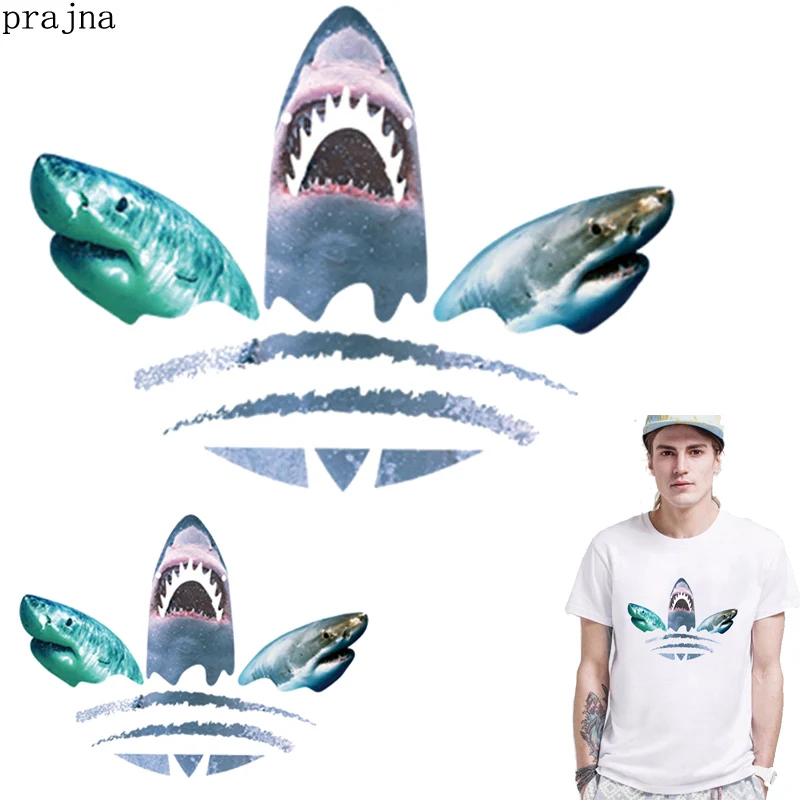 Prajna Heat Iron Transfer Vinyl Tshirt Patch Shark Fish Iron On Transfer For Clothes Ironing Sticker Thermal PVC Applique Badges
Prajna Heat Iron Transfer Vinyl Tshirt Patch Shark Fish Iron On Transfer For Clothes Ironing Sticker Thermal PVC Applique Badges