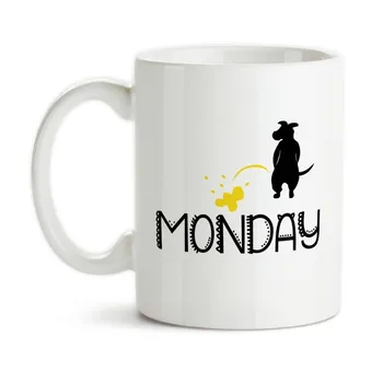 Pee on Monday Office Mugs Milk Wine Beer Cups Friend Gifts Coffee Cup Porcelain Mugs
Pee on Monday Office Mugs Milk Wine Beer Cups Friend Gifts Coffee Cup Porcelain Mugs