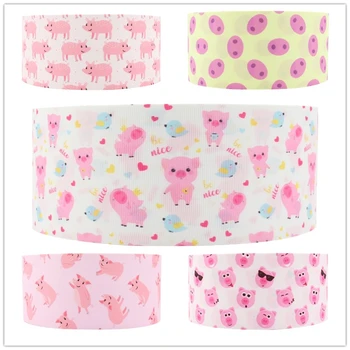 Q&N ribbon pig printed cartoon grosgrain ribbon/FOE 16mm 22mm 25mm 38mm 50mm 75mm 50yards DIY bows gift wrap decorative ribbons
Q&N ribbon pig printed cartoon grosgrain ribbon/FOE 16mm 22mm 25mm 38mm 50mm 75mm 50yards DIY bows gift wrap decorative ribbons