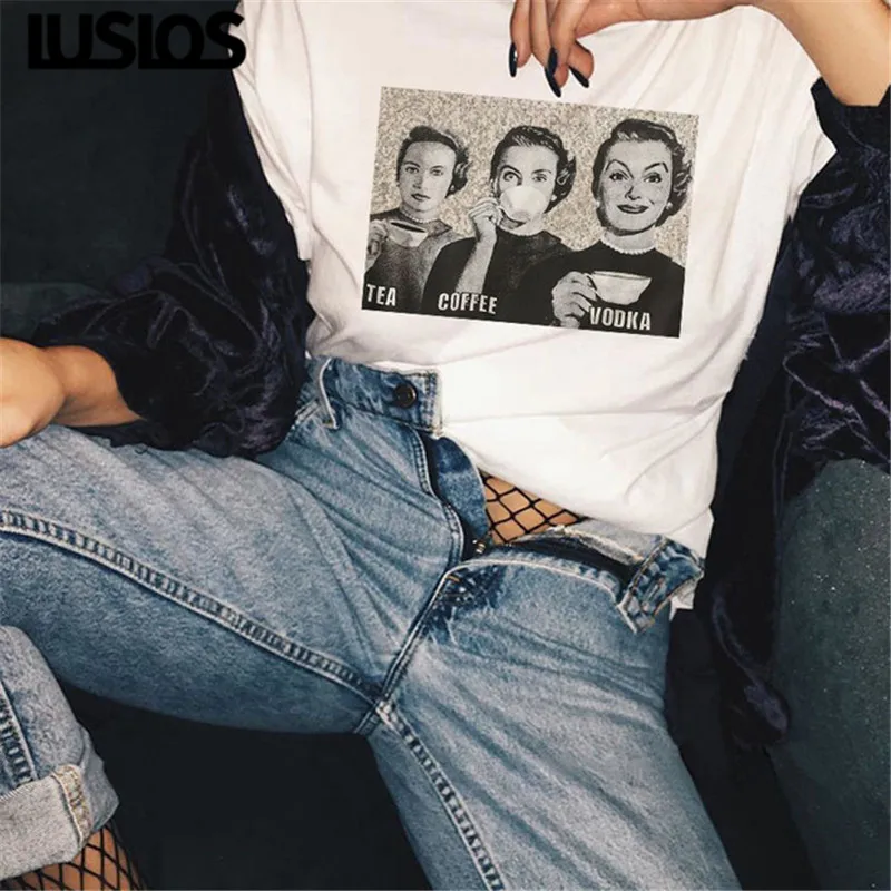 LUS LOS 2019 Summer Female Ulzzang Style Tees Punk Women Preference Cool Girl Fashion Item Personalized Design T-Shirt Plus Size
LUS LOS 2019 Summer Female Ulzzang Style Tees Punk Women Preference Cool Girl Fashion Item Personalized Design T-Shirt Plus Size