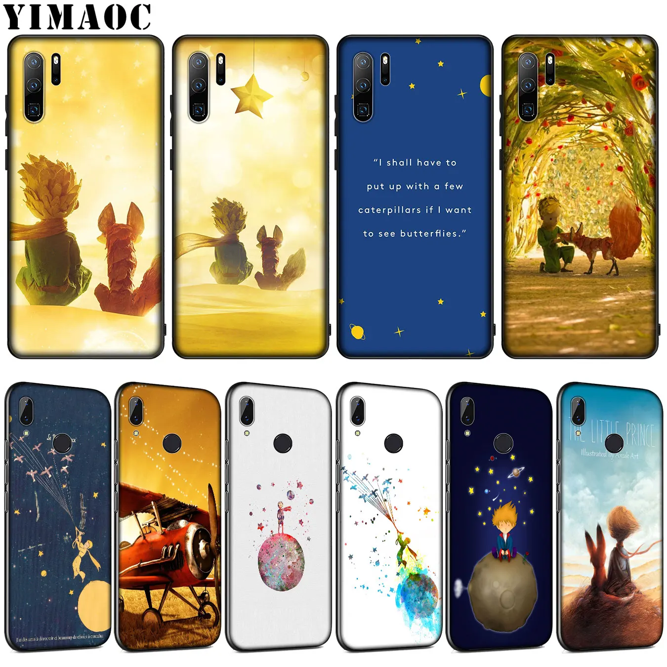 YIMAOC The Little Prince Soft Silicone Case for Huawei P30 P20 Pro P10 P9 Lite Mini 2017 2016 Black Cover P Smart Z 2019
YIMAOC The Little Prince Soft Silicone Case for Huawei P30 P20 Pro P10 P9 Lite Mini 2017 2016 Black Cover P Smart Z 2019