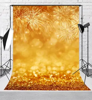 Golden fireworks sparkly Glitter bokeh Happy New Year Backgrounds Vinyl cloth High quality Computer print wall backdrops
Golden fireworks sparkly Glitter bokeh Happy New Year Backgrounds Vinyl cloth High quality Computer print wall backdrops