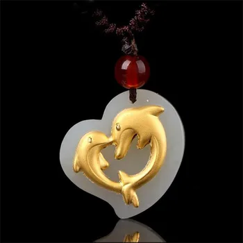 2018 TJP Hot Selling Love Gold Jade Pendant For Men Women Discount Good Quality Necklace Best Gift
2018 TJP Hot Selling Love Gold Jade Pendant For Men Women Discount Good Quality Necklace Best Gift